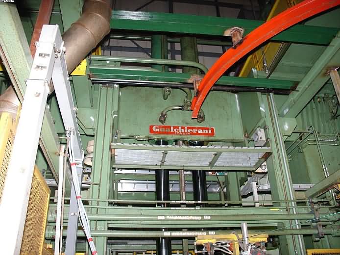 GUALCHIERANI Baler, Model FTGD 300, 300 ton, ~ 1993 yr,